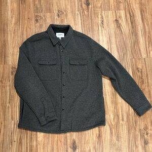 Gray Thick Over Shirt/ Shacket